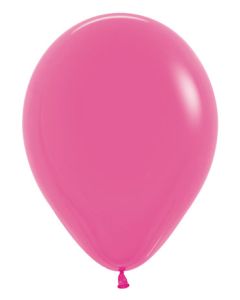 11 inch Deluxe Fuchsia Latex Balloon PMS 205