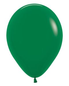 11 inch Fashion Forest Green Latex Balloon PMS 341