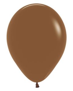 11 inch Deluxe Coffee Brown Latex Balloon PMS 463
