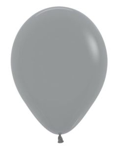 11 inch Deluxe Gray Latex Balloon PMS 430
